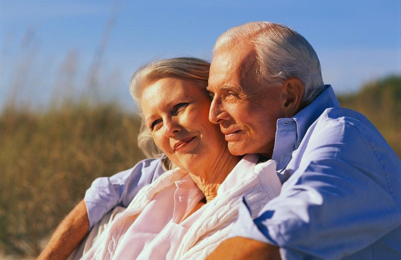 Couple at Old Orchard Inn & Spa.