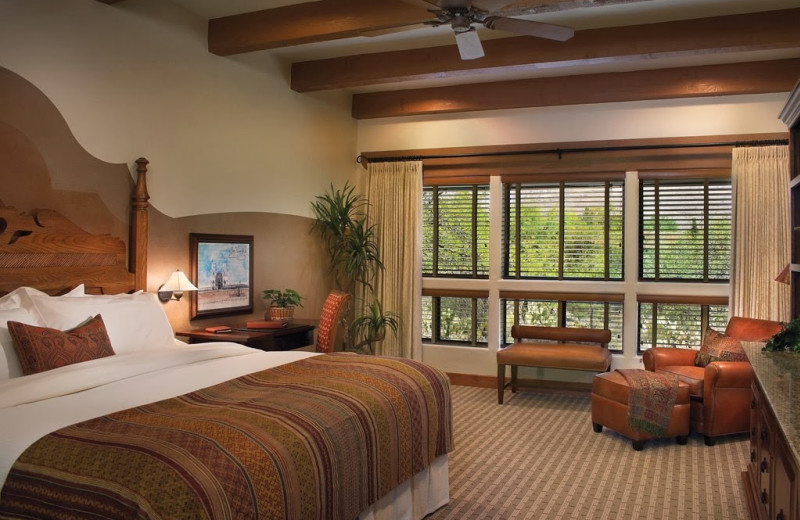 Guest room at Canyon Ranch Tucson.