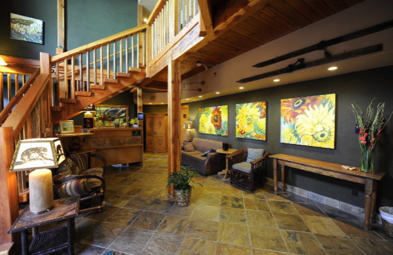 Lodge Interior at Paintbox Lodge