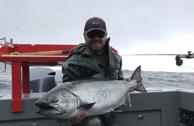 Fishing at Screamin' Reels Lodge.