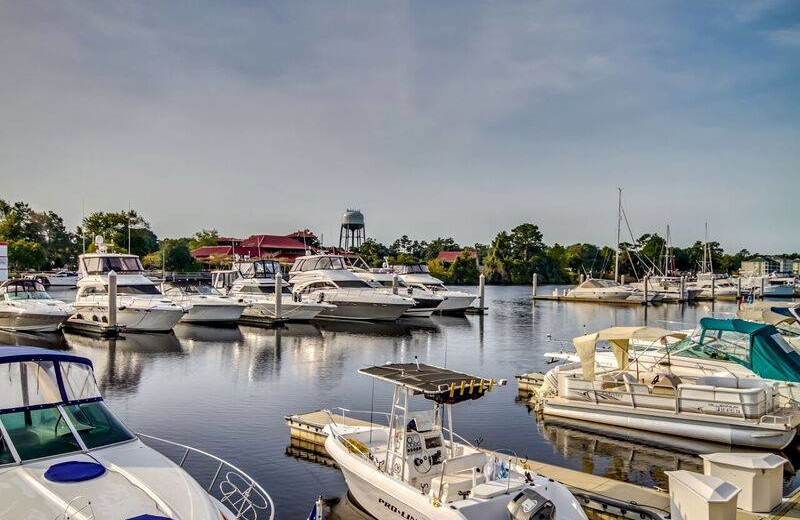 Marina at Barefoot Resort Rentals.