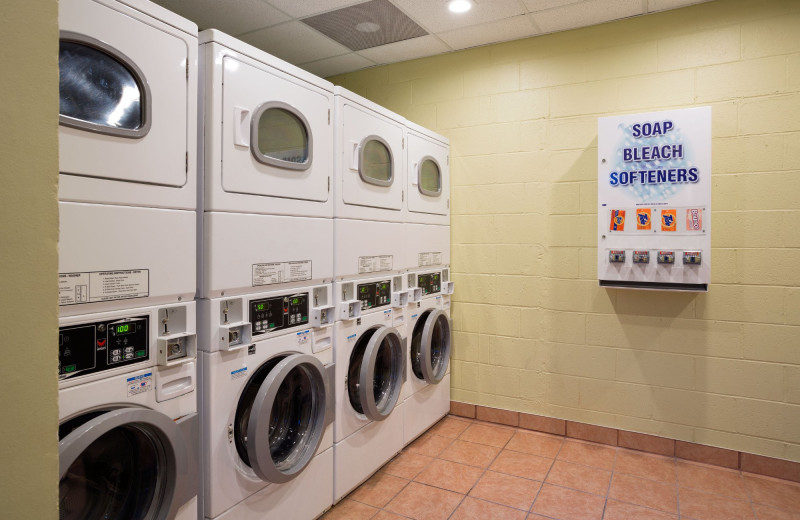 Laundry at Compass Cove Resort.