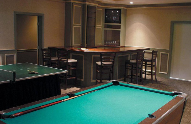 Game room at Interlaken Resort & Conference Center.