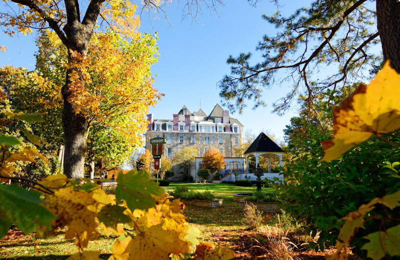 Fall at 1886 Crescent Hotel & Spa.