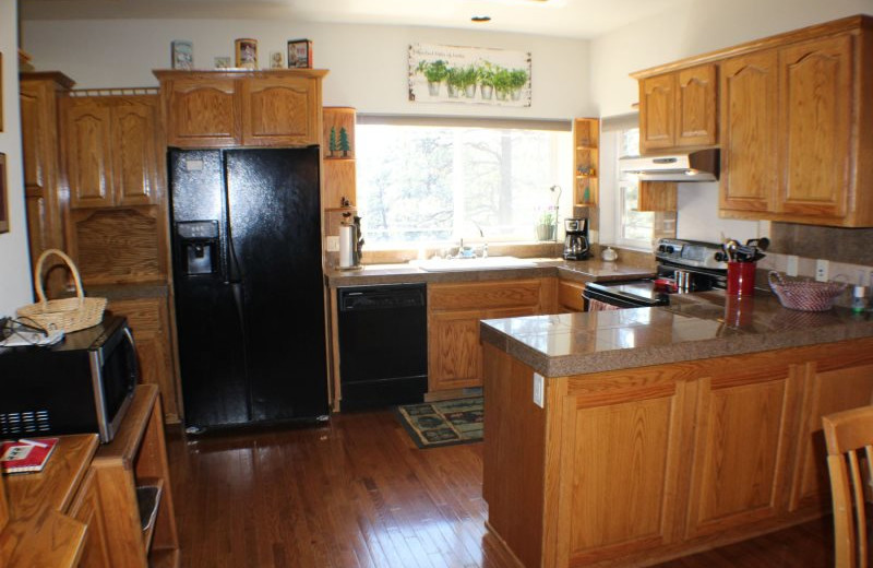 Rental kitchen at Sunetha Property Management.