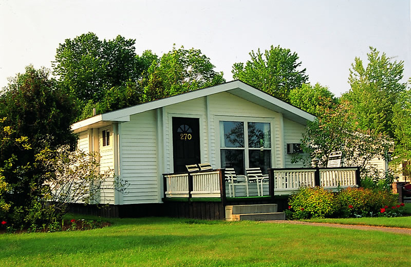 Exterior cabin view of Cleveland's House.