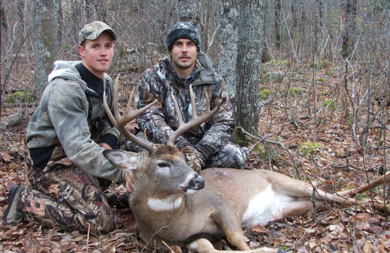 Hunting deer at Maynard Lake Lodge and Outpost.