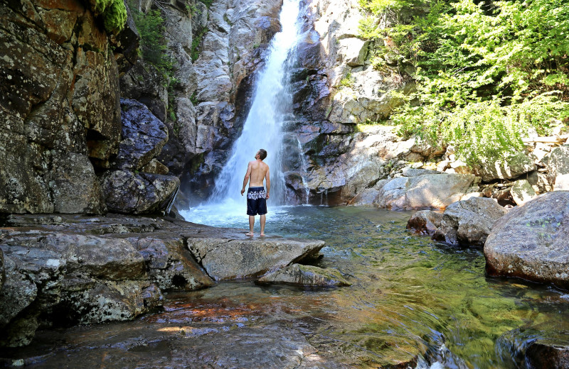 Waterfall near Yogi Bear's Jellystone Park™ Camp-Resort Glen Ellis.