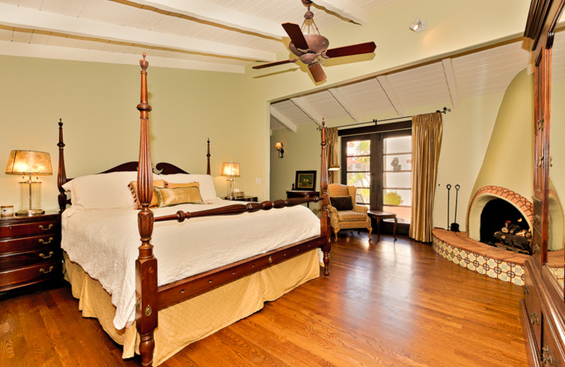 Rental bedroom at Seabreeze Vacation Rentals, LLC-Orange County.