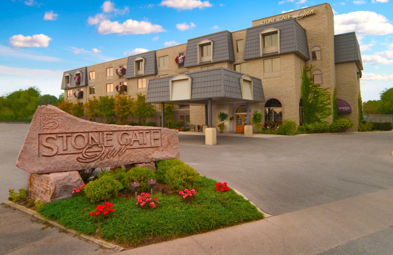 Exterior view of Stone Gate Inn.