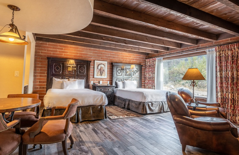 Guest room at Tanque Verde Ranch.