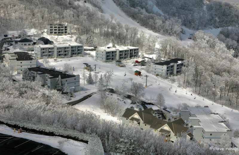 Exterior view of Sugar Ski and Country Club.