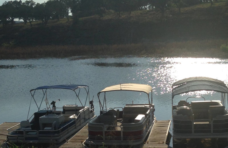 Boats at Thunderbird Resort.