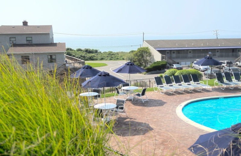 Outdoor pool at Beachcomber Resort at Montauk.