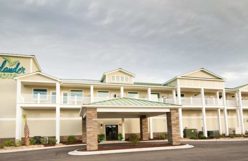 Exterior view of Islander Hotel & Resort.