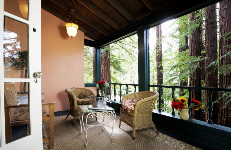 Balcony at Applewood Inn, Restaurant and Spa.