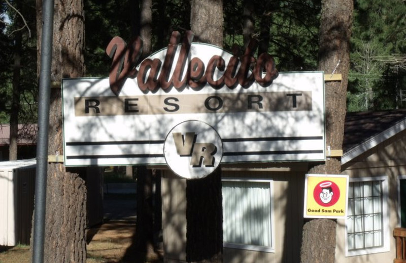 Entrance to Vallecito Resort