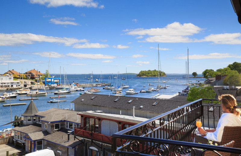 Balcony at 16 Bay View.