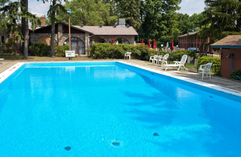 Outdoor pool at Monterey Inn Resort.