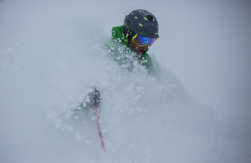 Skiing at BlueSky Breckenridge.