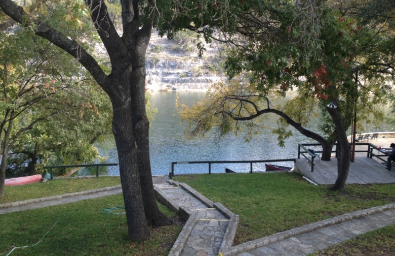 Lake view at River Inn Resort and Conference Center.