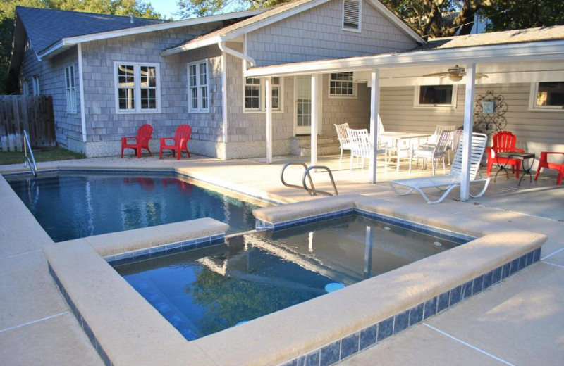 Rental pool at SSI Fun.