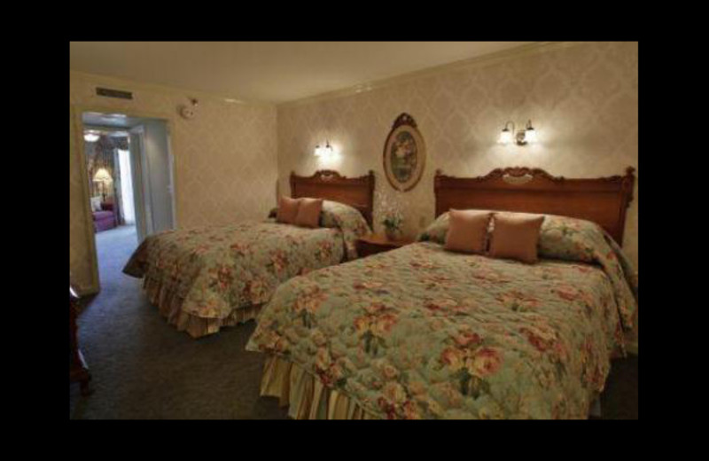 Guest room at Boardwalk Plaza Hotel.