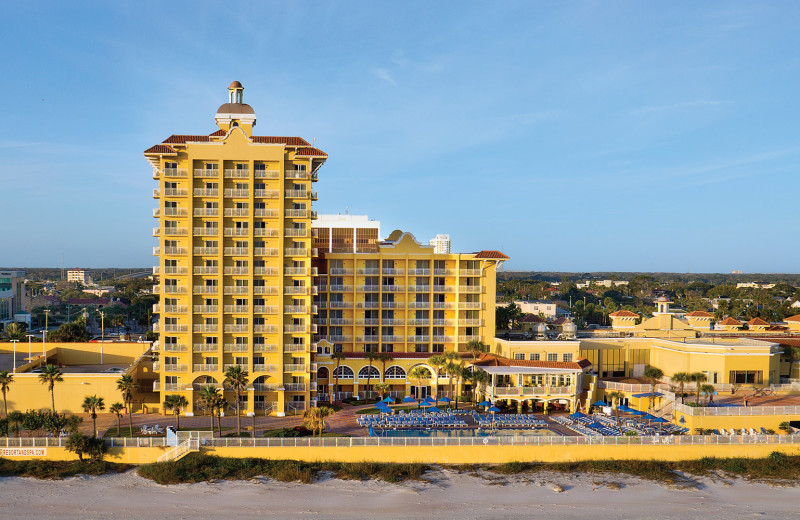 Exterior view of Plaza Resort & Spa.