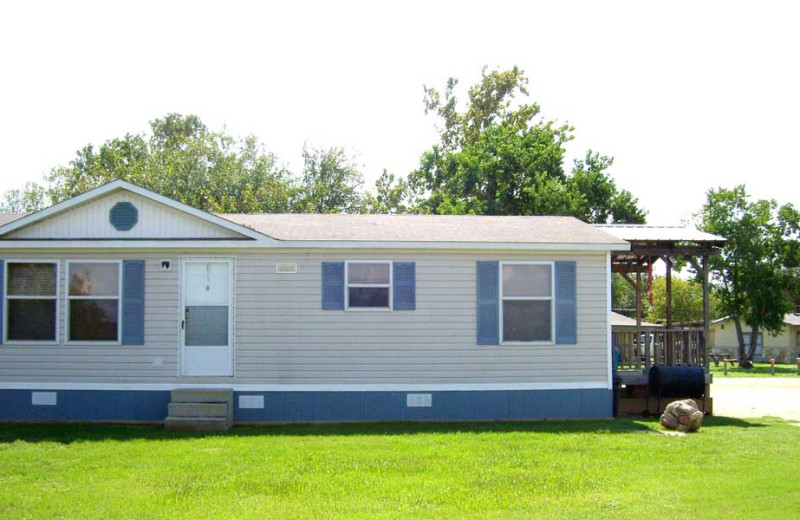 Cottage Exterior at The Edgewater Waterfront Cottages