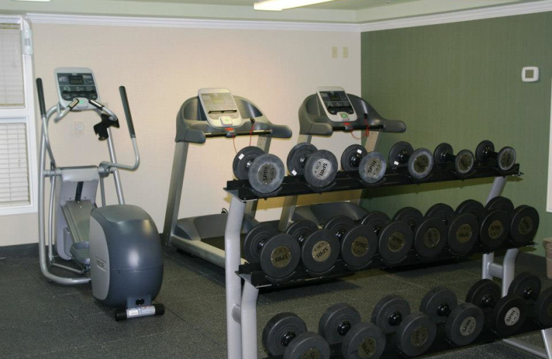 Fitness room at Hampton Inn & Suites Islamorada.