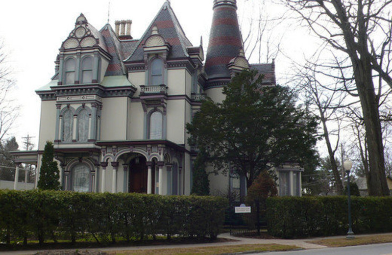 Exterior view of Batcheller Mansion Inn Bed and Breakfast.