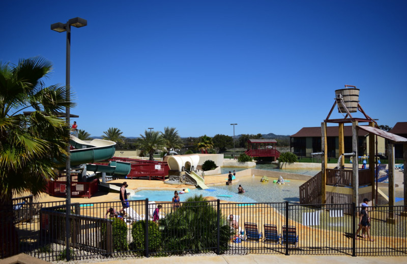 Water park at Flying L Hill Country Resort & Conference Center.