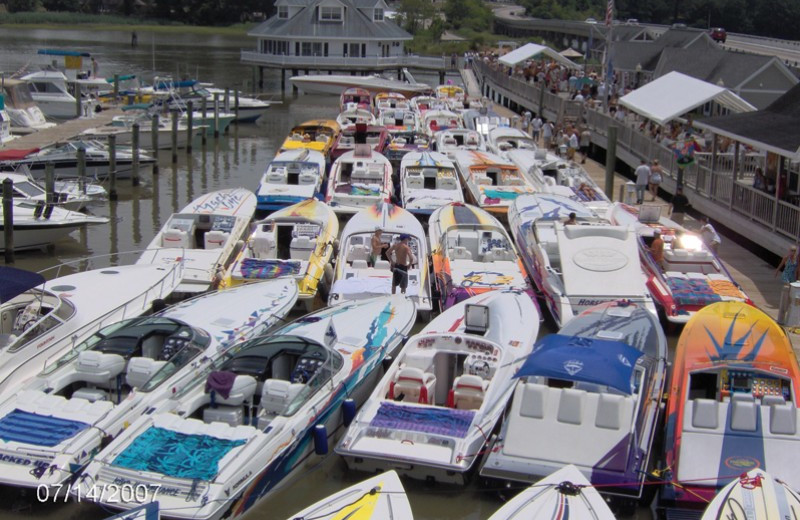 Marina at Smithfield Station.