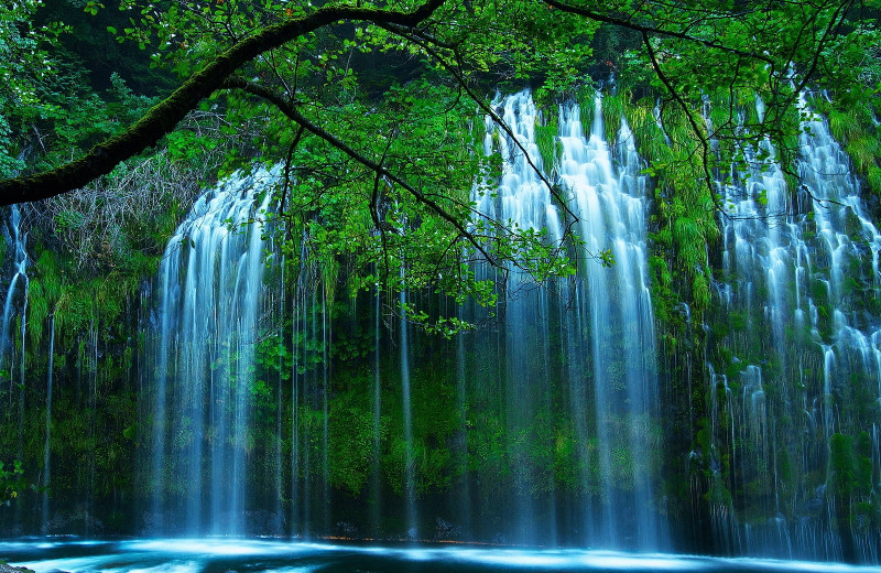 Waterfall near Tsasdi Resort.