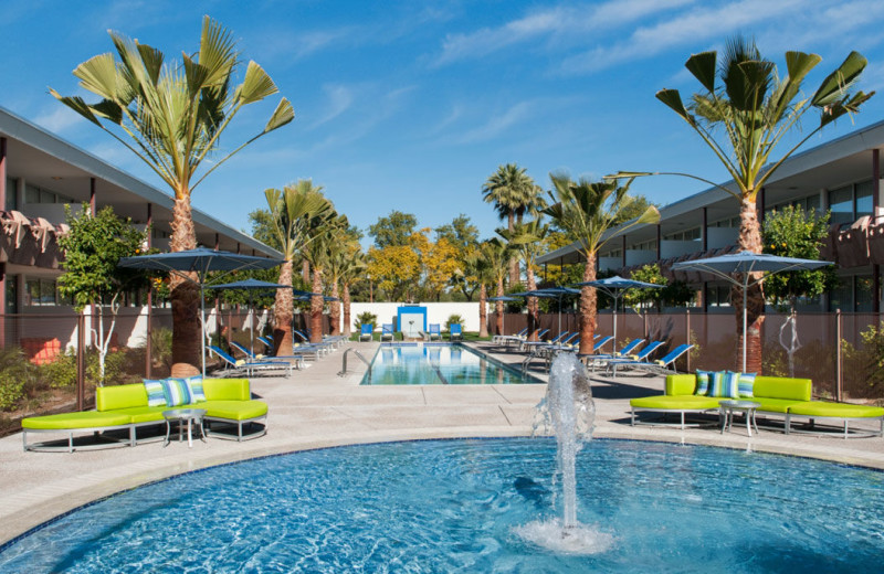 Outdoor pool at Hotel Valley Ho.
