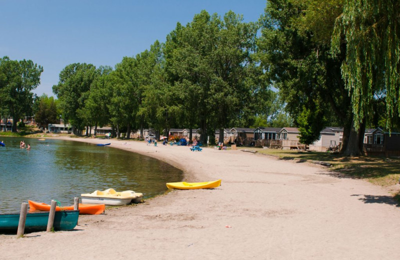 Beach at Great Blue Resorts- Cherry Beach Resort.