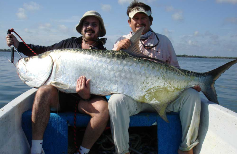 Fishing at Isla Holbox Fly Fishing Lodge.