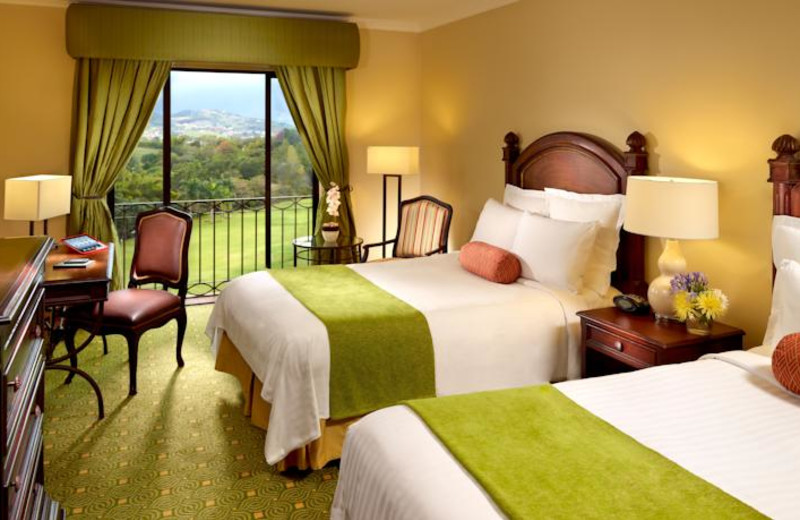 Guest room at Costa Rica Marriott Hotel.