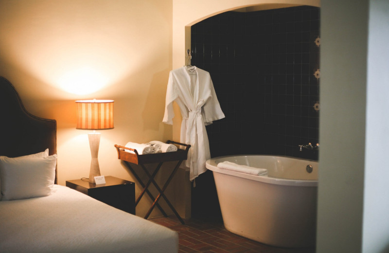 Guest room at The Belmont Hotel At Dilbeck Court.