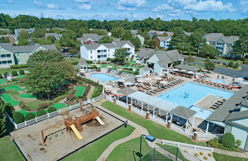 Aerial view of Wyndham Kingsgate.