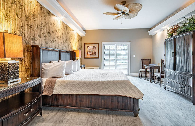 Guest room at Boca Grande Resort.