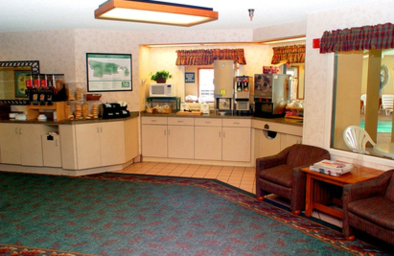 Lobby Area at Kelly Inn West Yellowstone Hotel