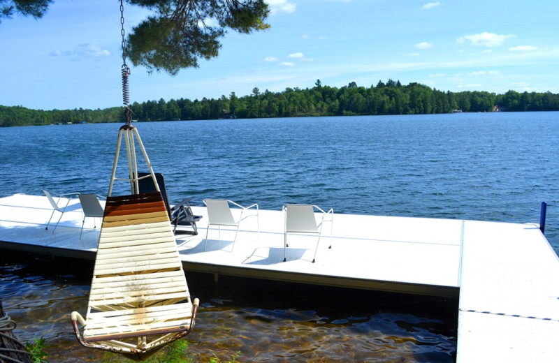 Rental dock at Lakeland Rental Management.
