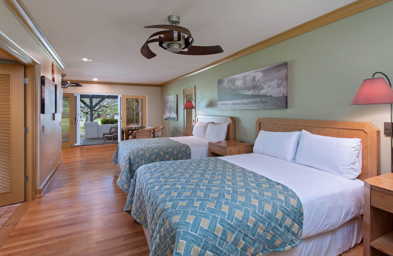 Guest room at Travaasa Hana.