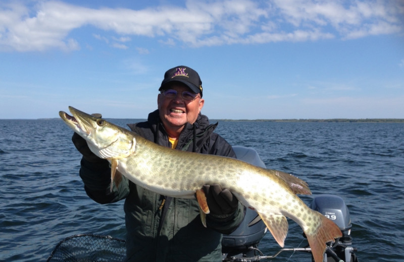 Fishing at Becker's Resort & Campground.