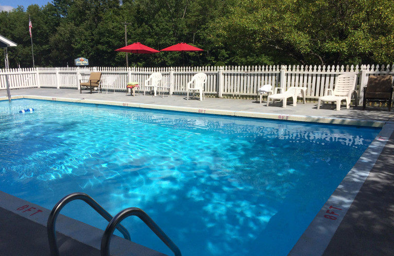 Pool at Berkshire Valley Inn.