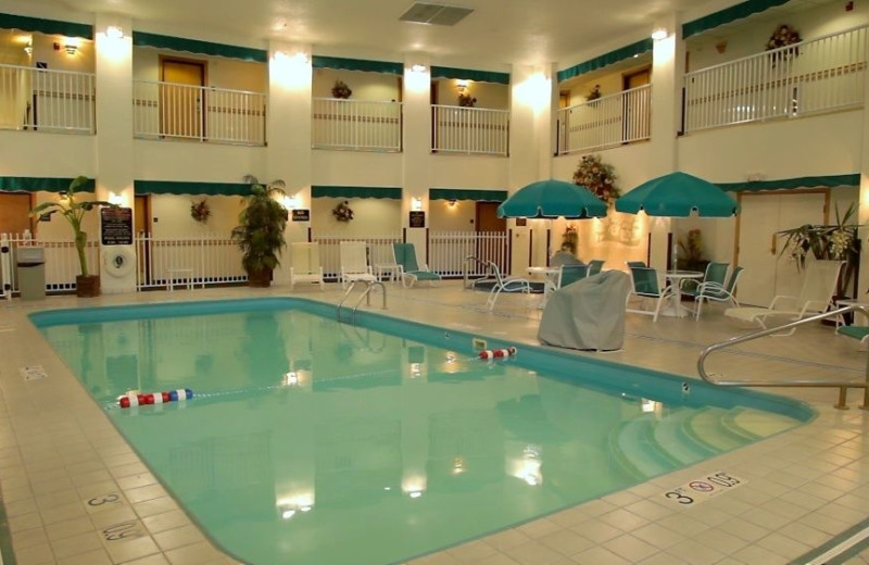 Indoor pool at White House Resort.