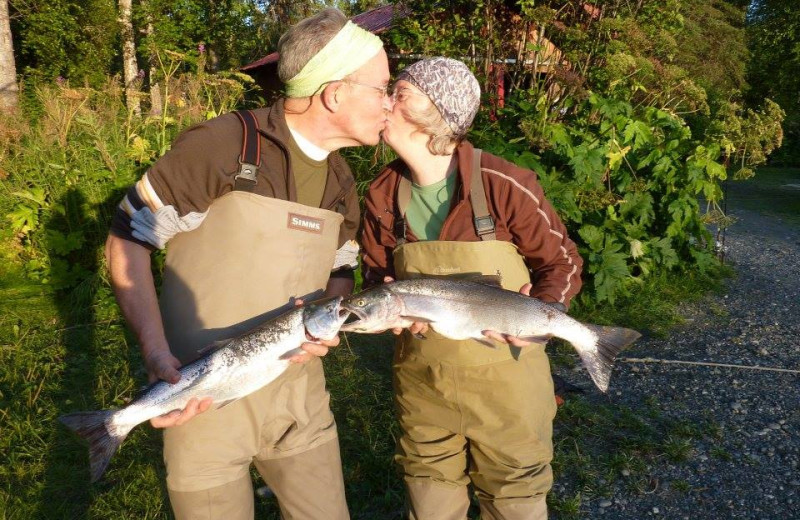 Fishing at The Alaska Adventure Company.