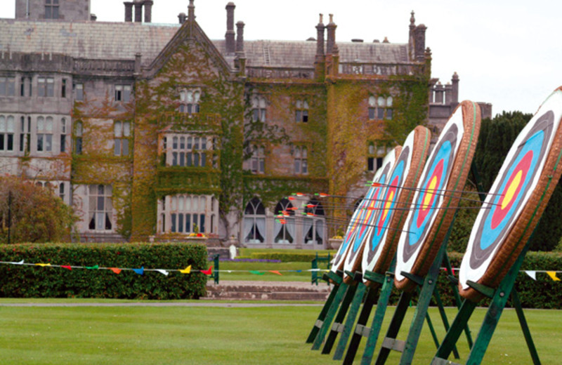 Archery range at Adare Manor Limerick.