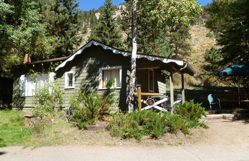 Cabin at Workshire Lodge.